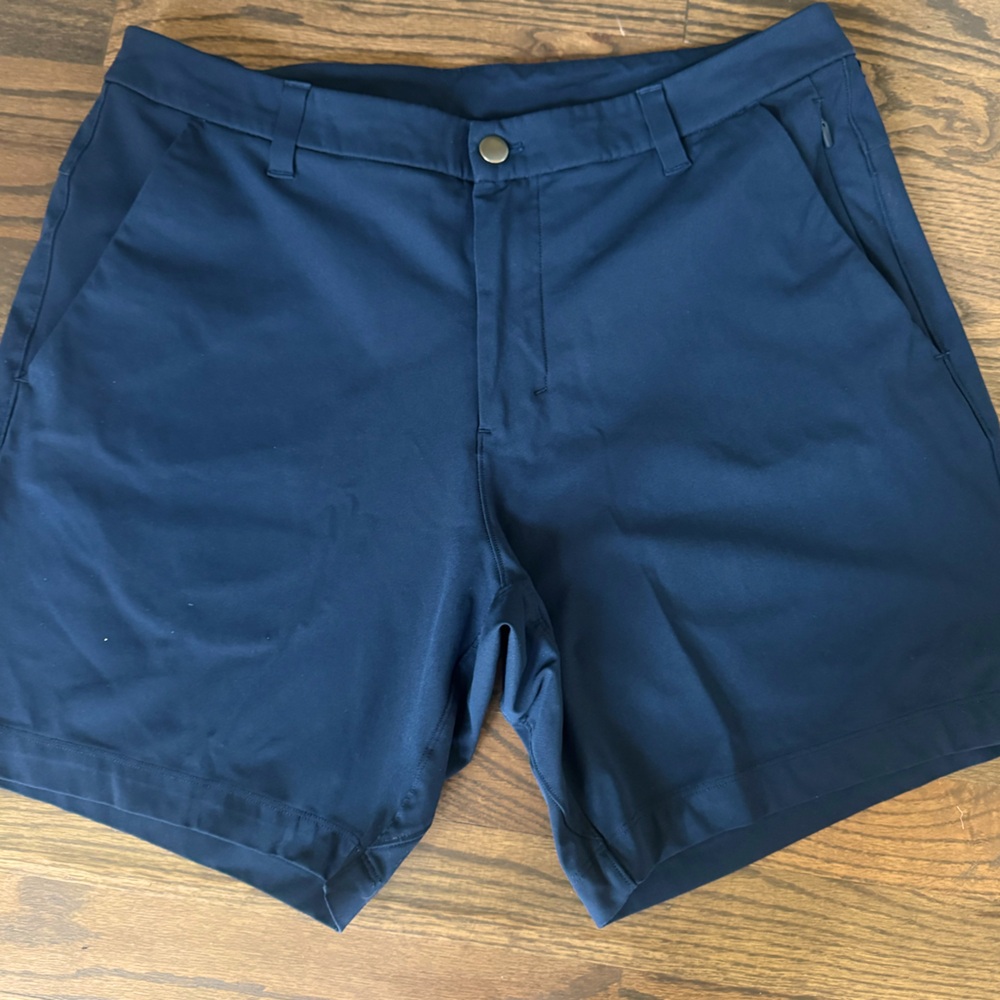 Lululemon Commission Short Warpstreme - Navy - Size 33 - 7” inseam